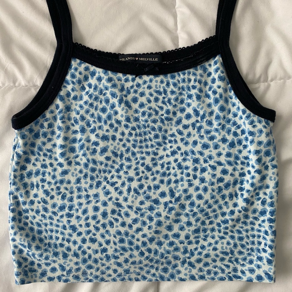 Brandy Melville belle blue top